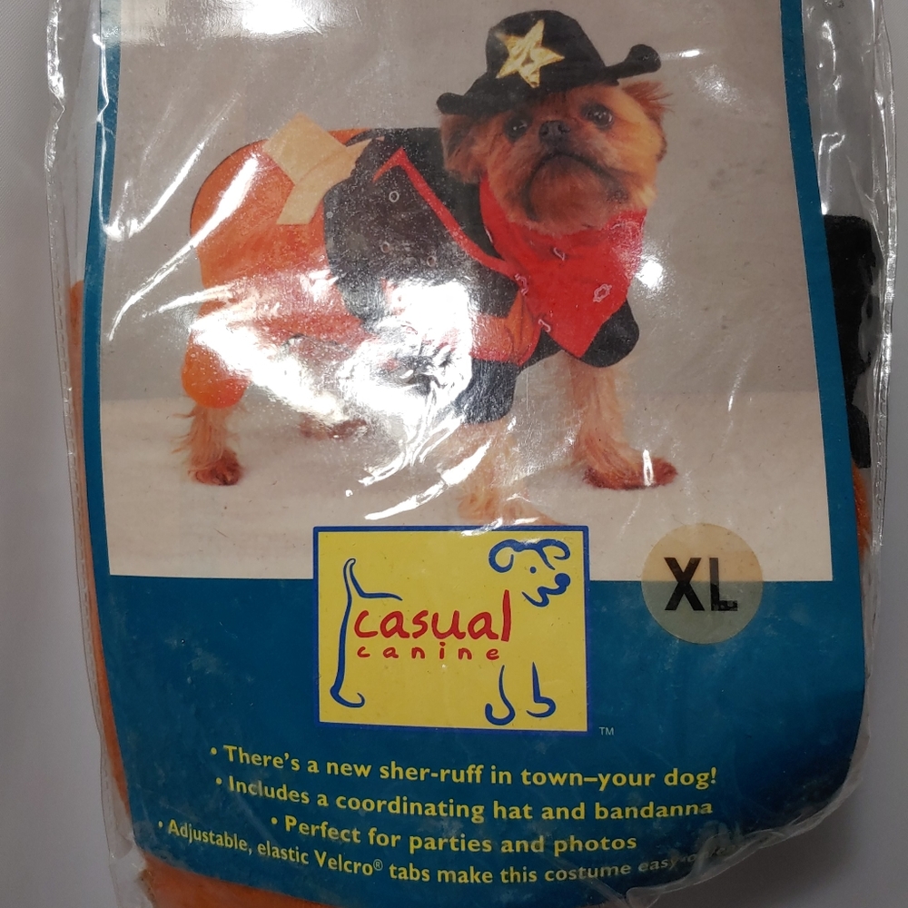 Canine Sherruff Halloween Costume Extra Large Happ